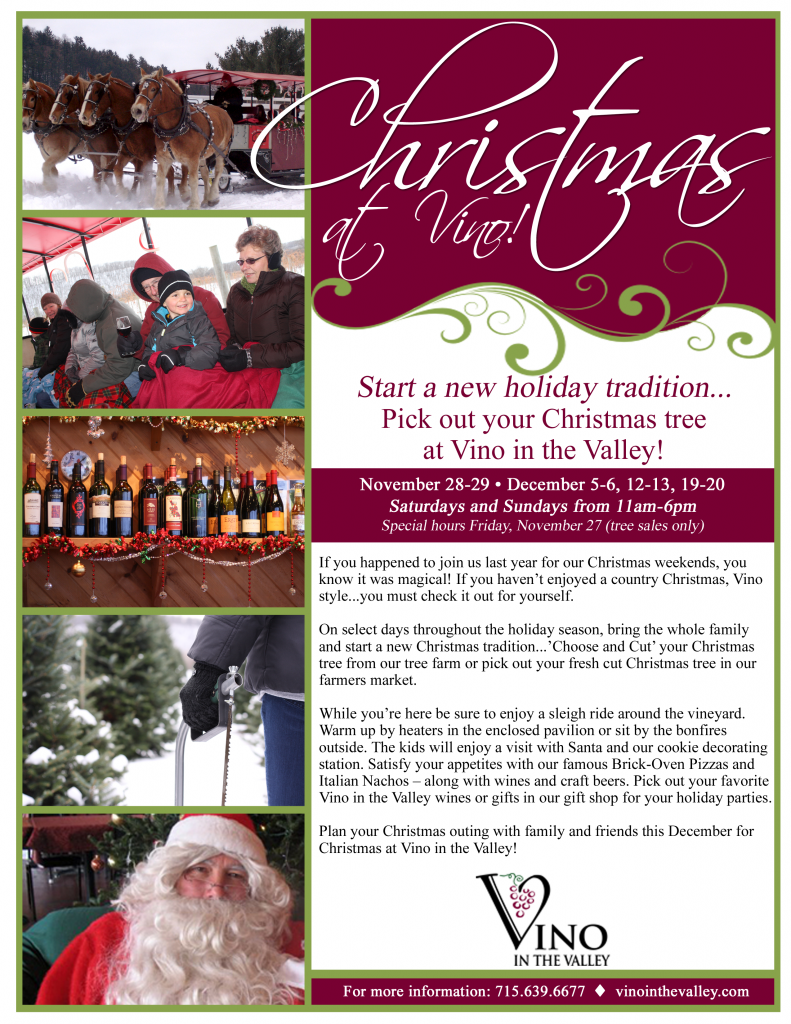 Vino in the Valley- Christmas Flyer-V2- 11-12-15